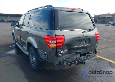 2003 Toyota Sequoia Sr5 V8 из США, поврежденный, VIN 5TDZT34A83S175908